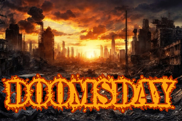 Apocalyptic landscape pictured for The End of the World, According to These Theories